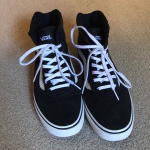 Vans Black High Tops
